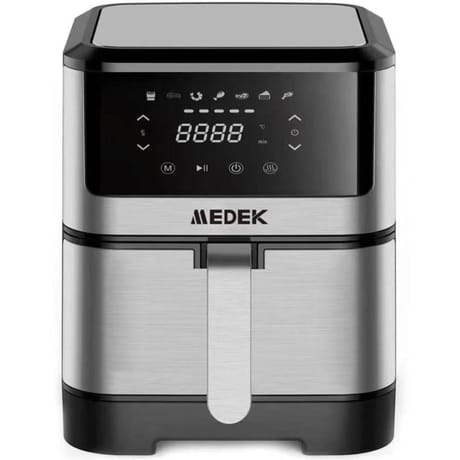 Medek friteuse sans huile airfryer 8 L inox RA810D