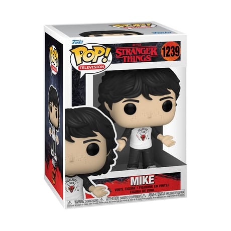 Funko pop tv stranger things mike