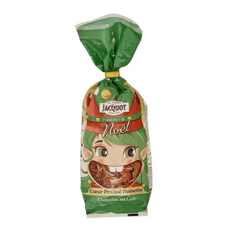 Jacquot Confiseries chocolats au lait praliné noisettes 250g