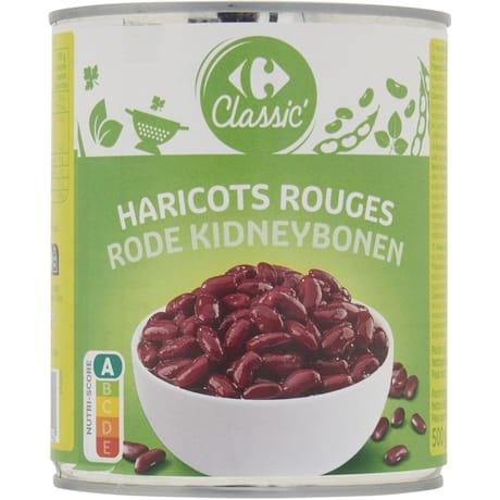 Carrefour classic' haricots rouges 500g