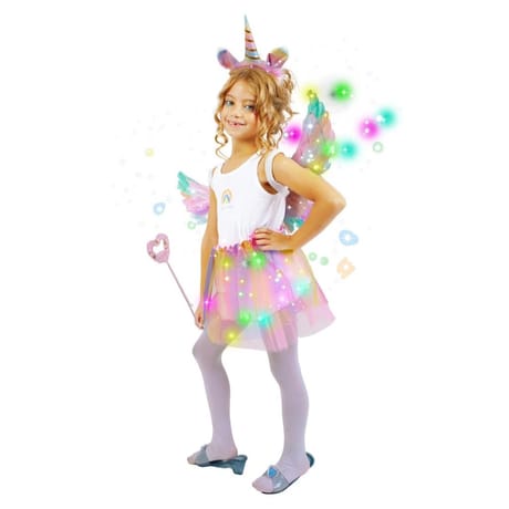 Set tutu licorne lumineuse