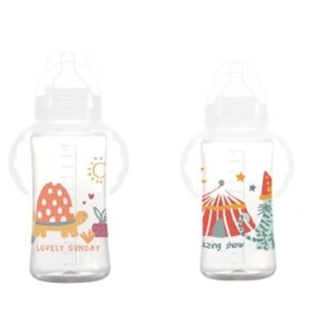 Tex Baby biberon avec poignées orange 360ml