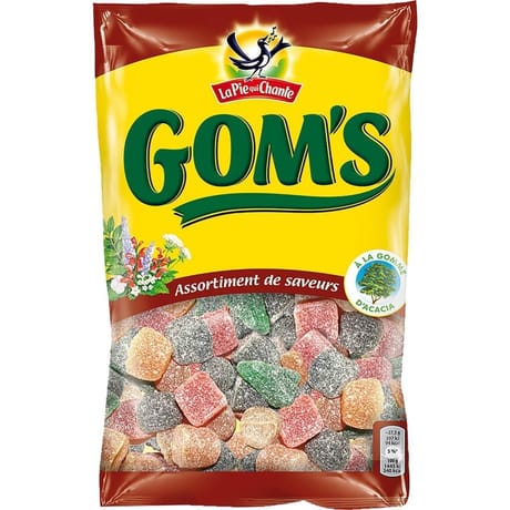 La pie qui chante Gom's saveur 265g