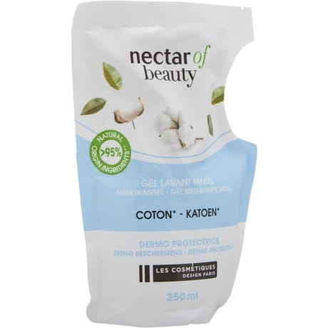 Nectar of Beauty crème lavante mains coton 250ml