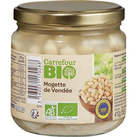 Carrefour mogette bio de Vendée 410g