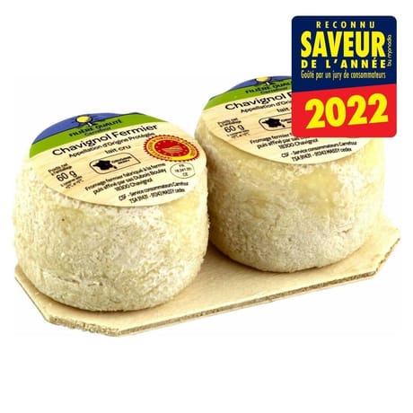 Chavignol Fermier AOP Jeune FQC x2 120g