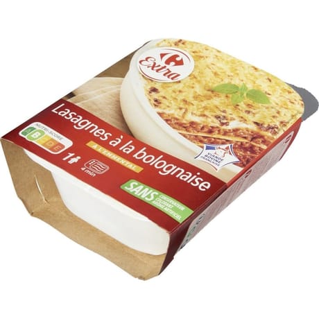 Carrefour Extra lasagnes bolognaise 350g