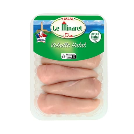 Filet de poulet halal 1kg le minaret