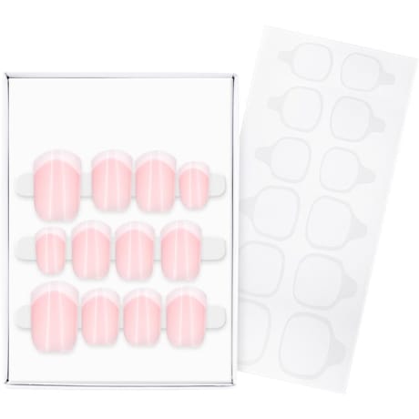 Essence french manucure click-on nails 01 classic french x12