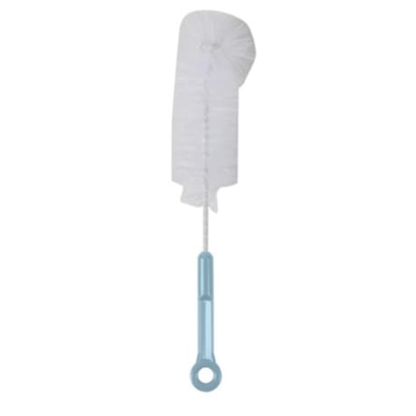 Goupillon pour biberon bleu clair