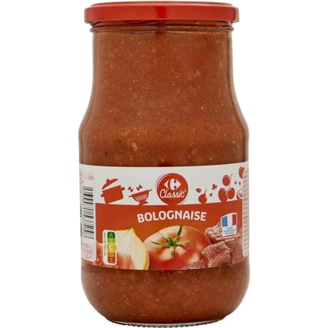 Carrefour classic' sauce bolognaise 680g
