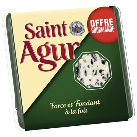 Saint Agur barquette 125g offre gourmande