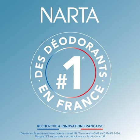 Narta déodorant homme aérosol resixyl physio 100ml