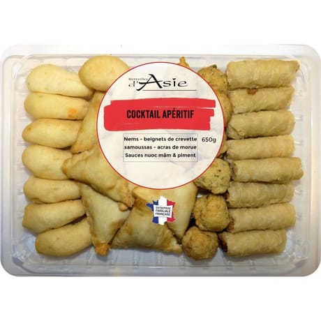 Cocktail apéritif avec sauces 650g