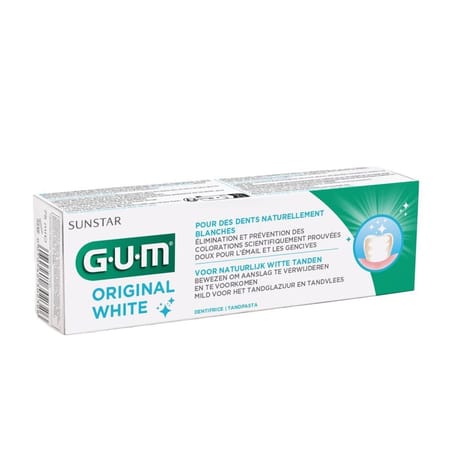 Gum dentifrice original white 75ml