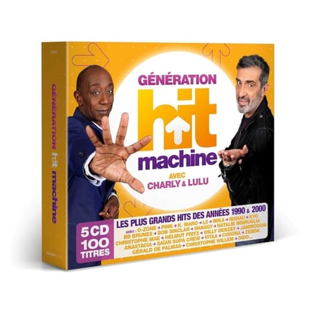 Cd génération hit machine 5cd