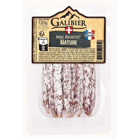 Minis bûchettes nature 120g