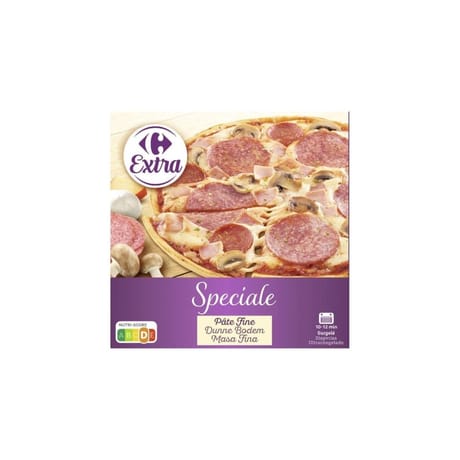 Carrefour extra pizza spéciale pâte fine 330g
