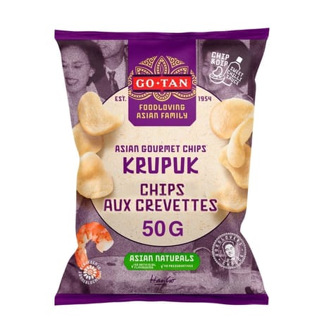 Go-tan pétales krupuk 50g