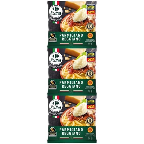 Carrefour Extra Parmigiano Reggiano AOP 3x50g