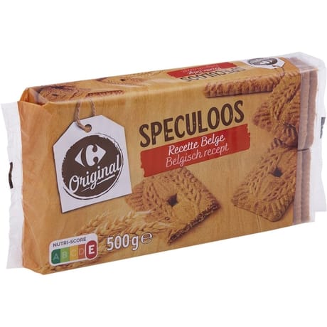 Carrefour original biscuit spéculoos 500g