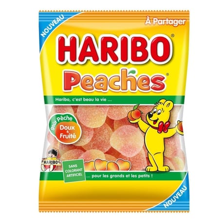 Haribo peaches 250g