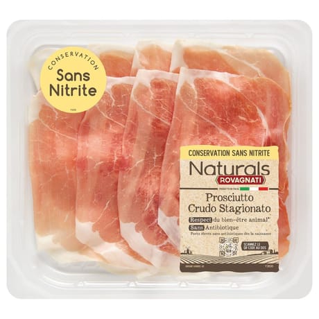 Jambon cru italien sans nitrite 90g