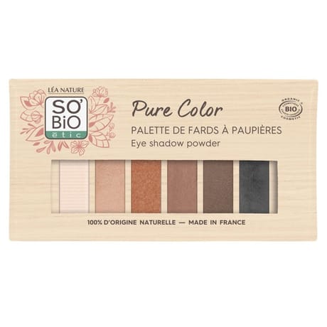 So bio etic fards à paupières teintés palette
