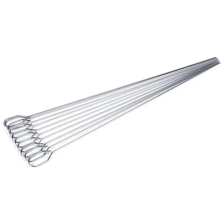 Lot de 10 brochette inox hyba