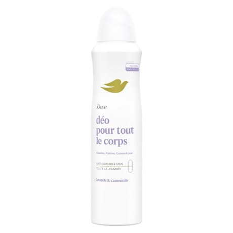 Dove déo pour tout le corps atomiseur lavande 150ml