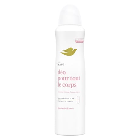 Dove déodorant atomiseur framboise & rose 150ml