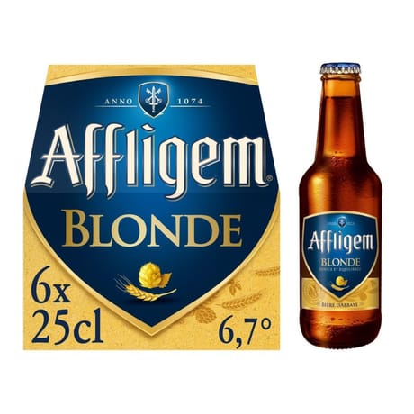 Affligem pack lic 6x25cl 6.7%vol