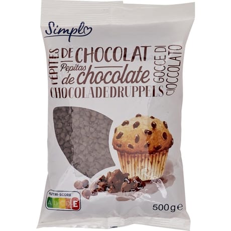 Simpl pépites de chocolat - 500g