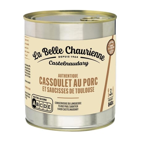 La belle chaurienne cassoulet au porc 4/4