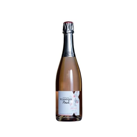 Crémant d'Alsace Brut Rosé Domaine Paul Schneider 12.5% Vol. 75cl
