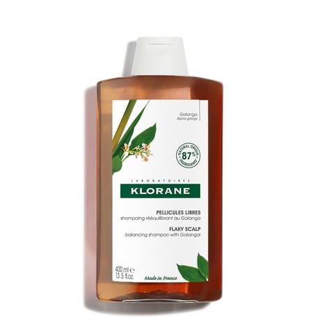 Klorane galanga shampooing anti-pelliculaire 400ml