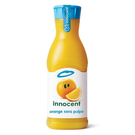 Innocent pur jus d'orange sans pulpe 900ml