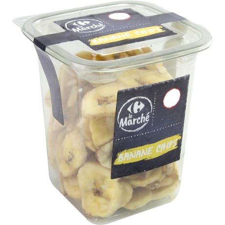 Chips banane 100g Carrefour le marché