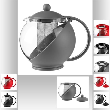 Théière avec filtre 1.25 l
