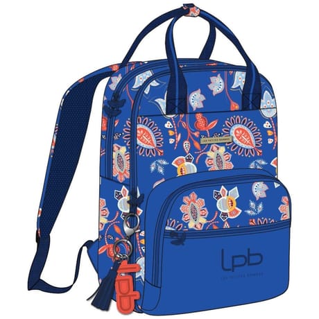 Sac à dos 2 compartiments lpb cachemire