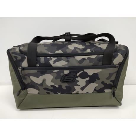 Sac de sport skechers marron camouflage