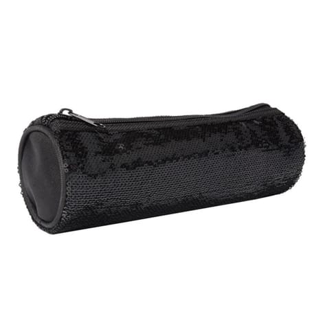 Trousse ronde sequins