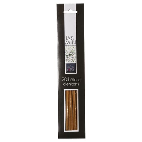 Lot de 20 bâtons d'encens jasmin