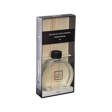Diffuseur senteur vanille 50 ml Haly + 6 bâtonnets