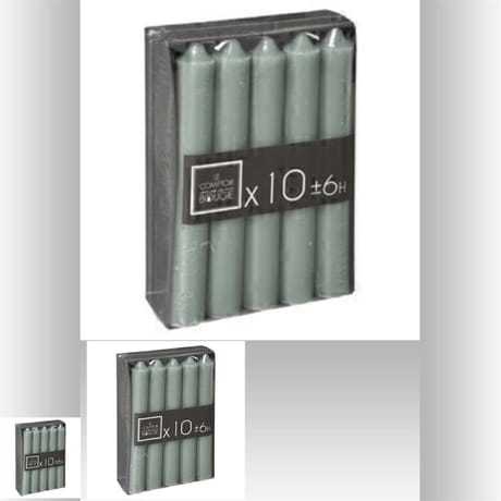 Bougies batons eucalyptus 45g