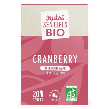 Nutrisanté cranberry bio gelules x20