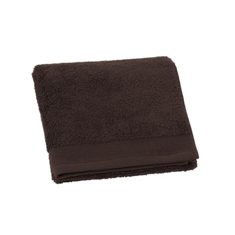 Influx serviette 50x100 uni soft chocolat