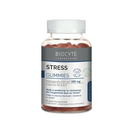 Biocyte stress gummies x 60