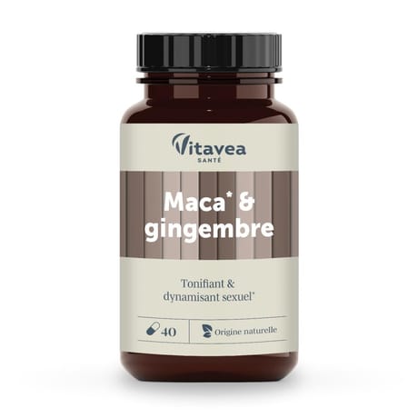 Vitavea les essentiels maca gingembre x30