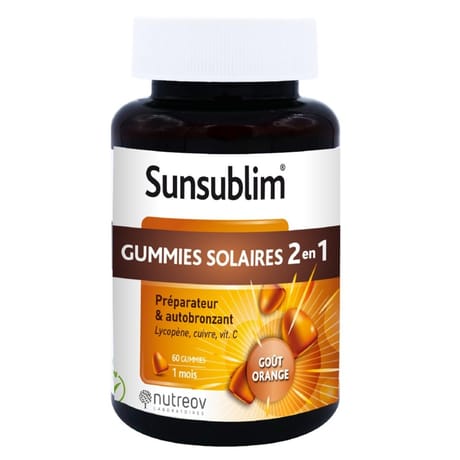 Nutreov sunsublim gummies 2 en 1 x60